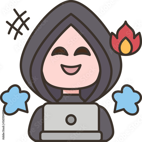 flaming  icon
