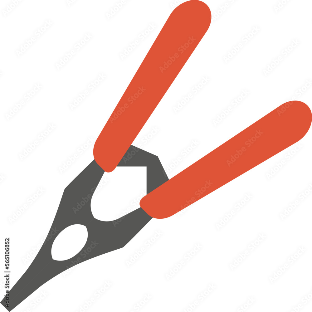 Pliers icon. Electric repair tool. Worker instrument Pliers icon. Electric repair tool. Worker instrument