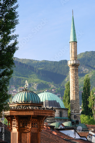 Photography Historic fount and Bascarsija - Sarajevo, Bosnia, and Herzegovina