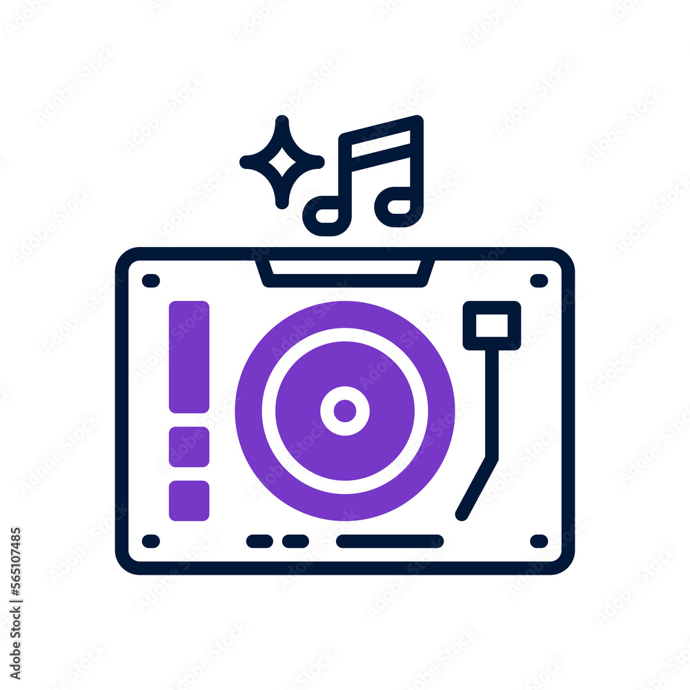 turntable icon for your website, mobile, presentation, and logo design. turntable icon for your website, mobile, presentation, and logo design.