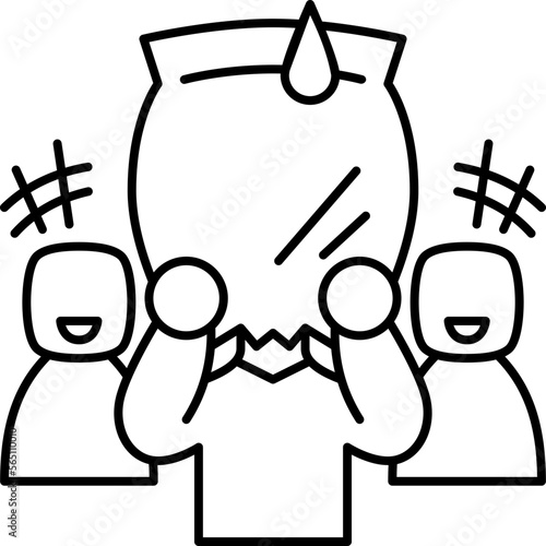 disgrace  icon