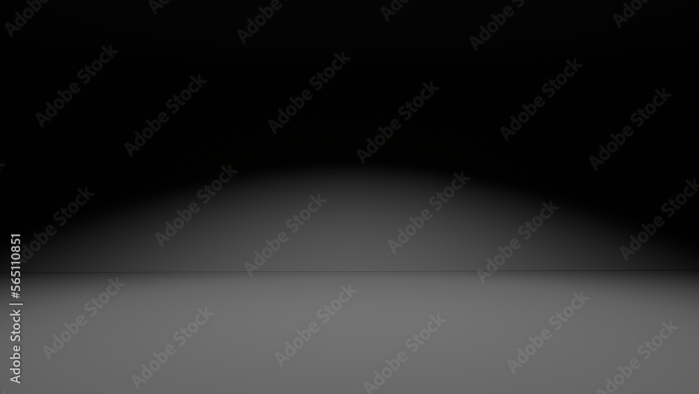 Empty room background wall with focus light Empty room background wall with focus light
