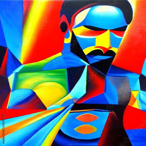 Portrait of a Man, Cubism a...