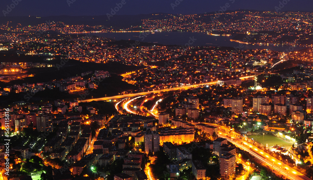 Istanbul and night