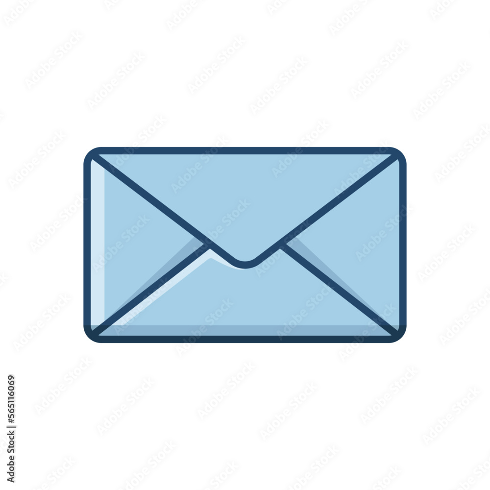 envelope icon design vector template
