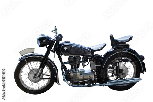 oldtimer motorcycle transparent