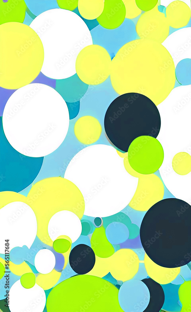 Colorful geometric background, wallpaper with circles Colorful geometric background, wallpaper with circles