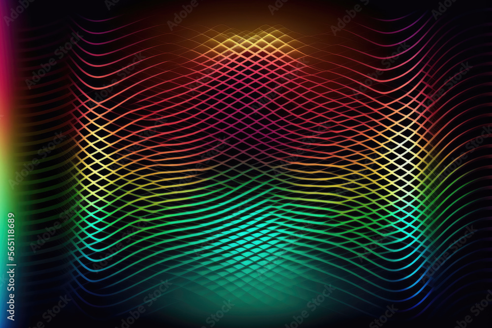 Abstract sparkle hologram colorful background, futuristic technology AI Generated Abstract sparkle hologram colorful background, futuristic technology AI Generated