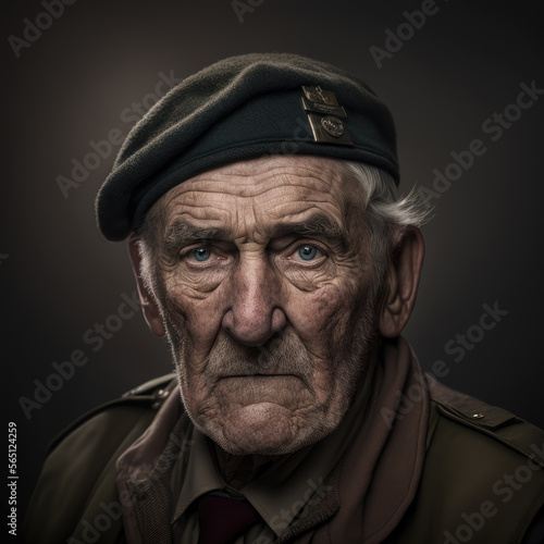 Portrait of a World War II Veteran