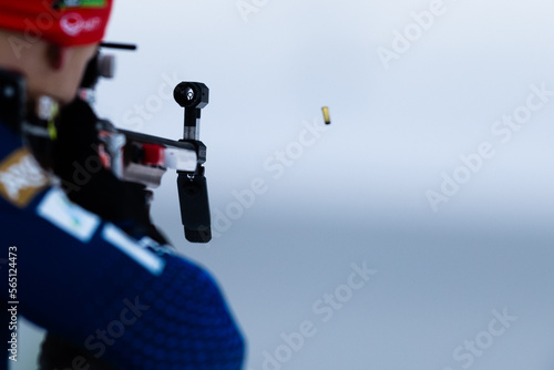 Biathlon rifle shooting