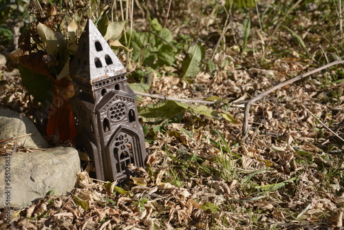 shrine in the grass