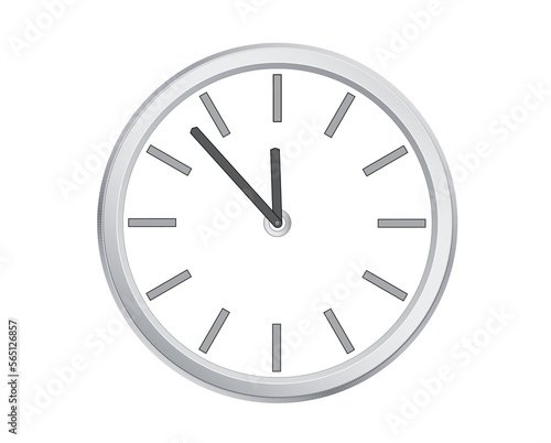 Icon clock isolated