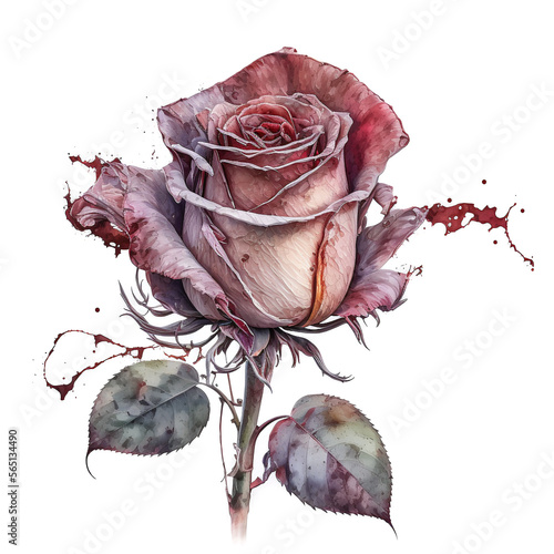 Dried rose