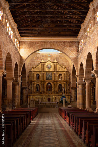 interior of a church
