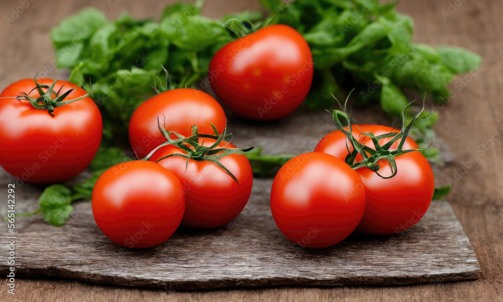 tomatoes on a wooden table tomatoes on a wooden table