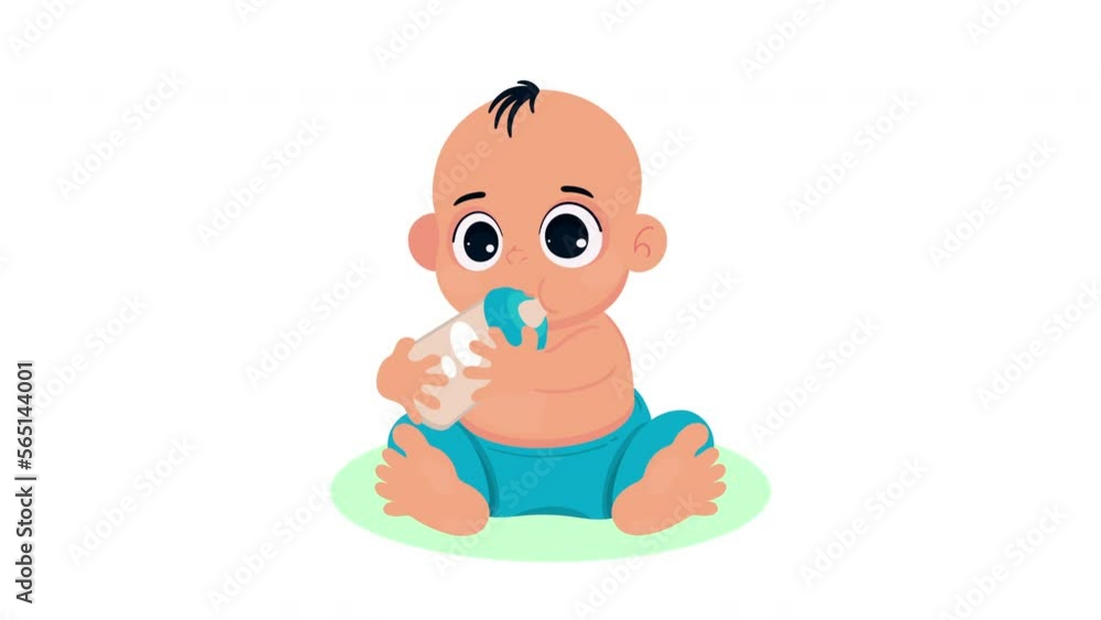 cute little baby boy with pacifier cute little baby boy with pacifier
