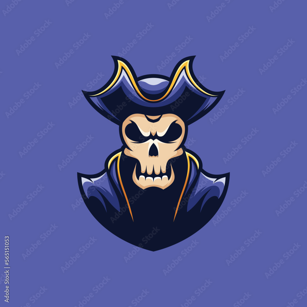 Skull Mascot Design