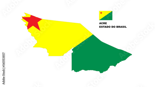 Acre state of north region of brazil.