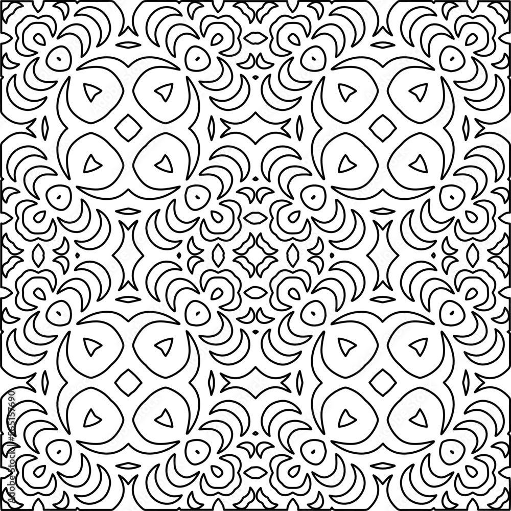 Stylish texture with figures from lines.
Abstract geometric black and white pattern for web page, textures, card, poster, fabric, textile. Monochrome graphic repeating design. Stylish texture with figures from lines.
Abstract geometric black and white pattern for web page, textures, card, poster, fabric, textile. Monochrome graphic repeating design.