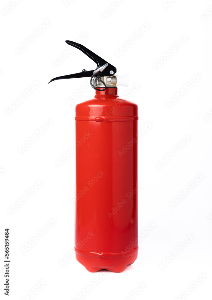Fire extinguisher isolated on white background. Fire extinguisher isolated on white background.