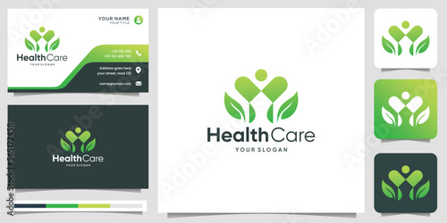 Health Care Logo Design. suitable for your health care company or hospital with business card