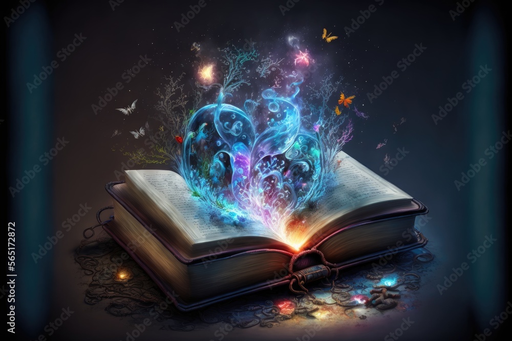 Forest Magic Book chen bb  Fantasy concept art Magic book Fantasy books  magic