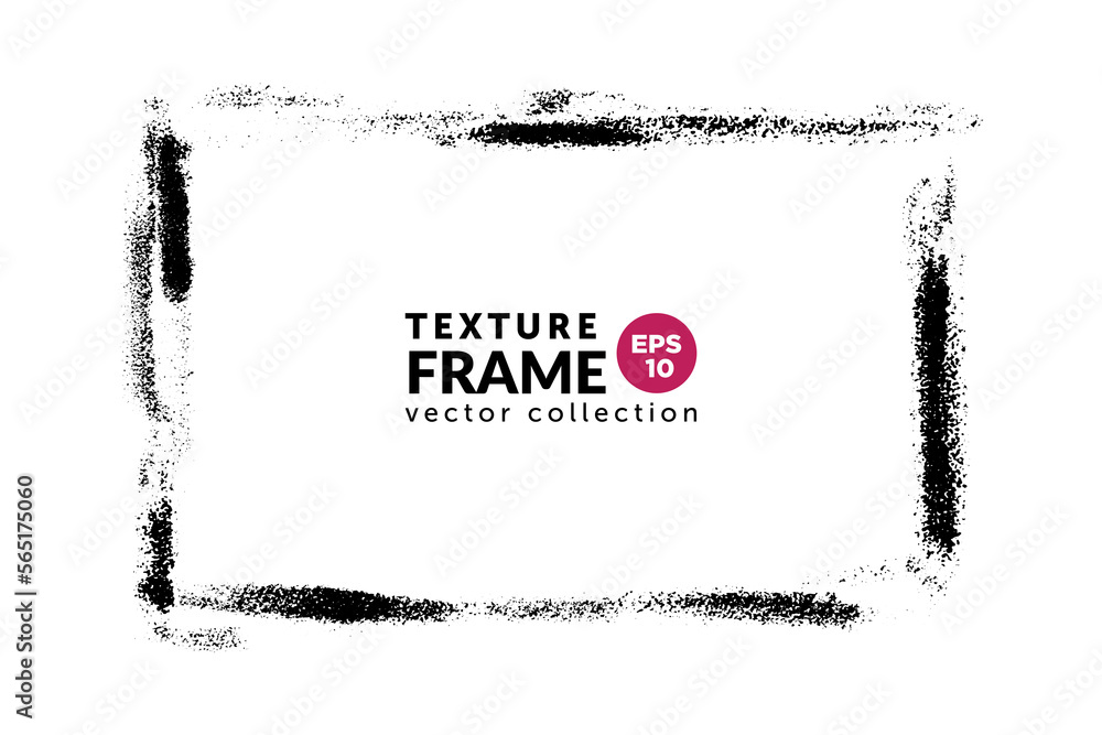 Hand drawn grunge frame rectangular shape. Black paint strokes as graphic resources. Ink brush painted backdrop with copy space. Hand drawn grunge frame rectangular shape. Black paint strokes as graphic resources. Ink brush painted backdrop with copy space.