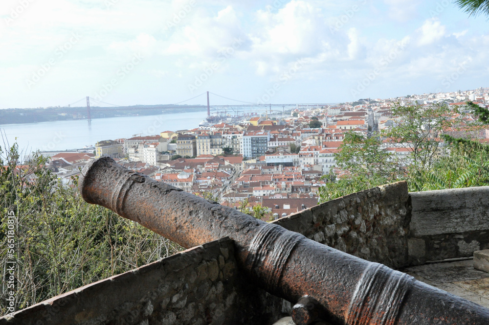 Castelo de São Jorge), Lisbon view