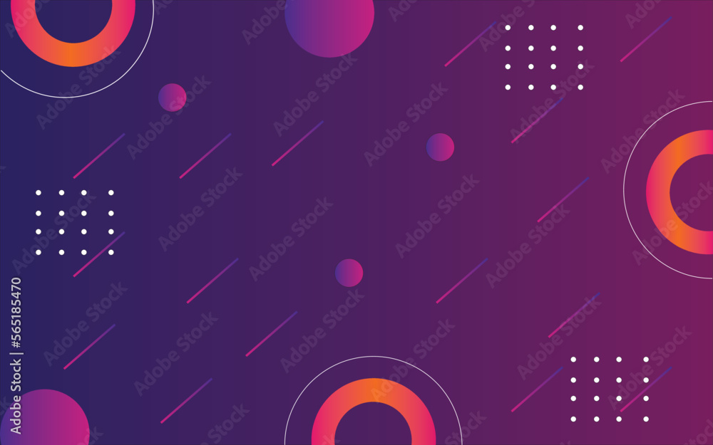 Geometric purple and orange abstract background Geometric purple and orange abstract background