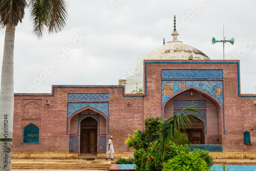 Thatta Shah Jahan Mosque Picturesque View. Thatta, Pakistan