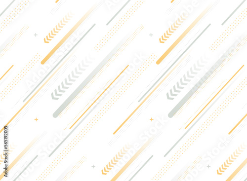 ポップな線の幾何学柄斜めストライプのシームレスなパターン