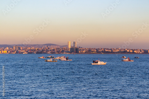 Istanbul Bosporus strait beautiful views Turkey