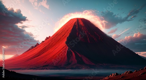 Majestic Mountain Landscape [AI Generated]