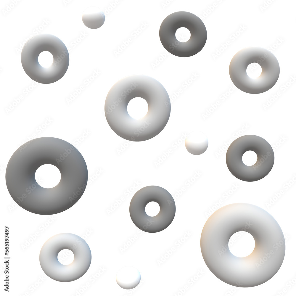 Illustration of rings of different configurations Illustration of rings of different configurations