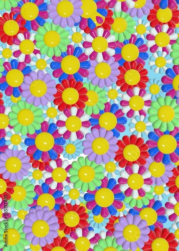 floral pattern  very high definition image  7000x5000 px. by PRS Studio.