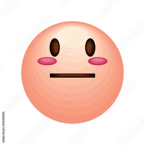 shy emoji social media