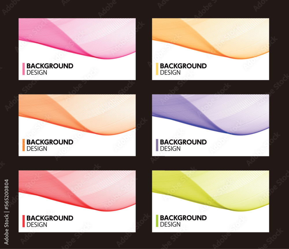 Fototapeta premium 美しいレインボーカラーの模様。抽象的な背景デザイン。Z世代向けネオンカラーのデザイン