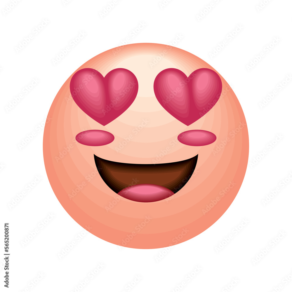 emoji in love social media