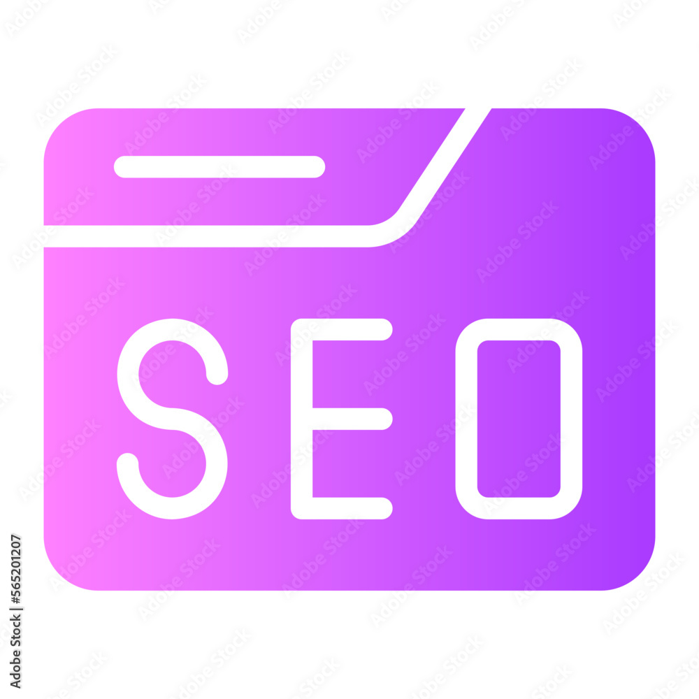seo gradient icon seo gradient icon