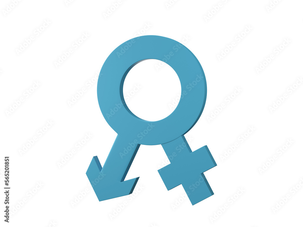 3D Gender symbols isolated on transparent background PNG file format. 3D Gender symbols isolated on transparent background PNG file format.