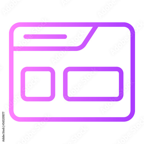 blog gradient icon
