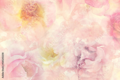 Abstract Floral Background