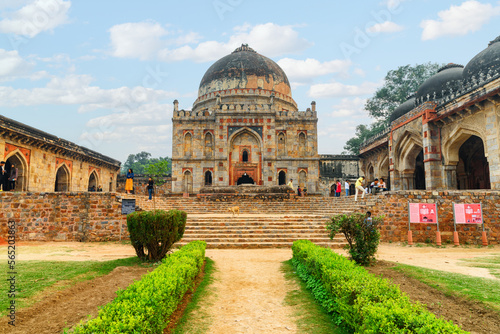 Awesome view of Bara Gumbad at Lodi Gardens, Delhi, India