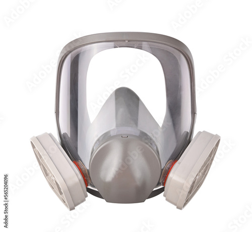 фотографія Gas mask, Chemical protective mask on transparent png.