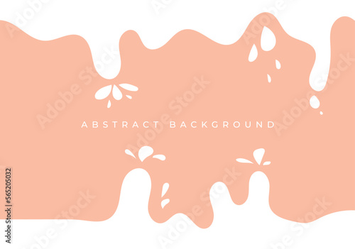 illustration of an milk splash background