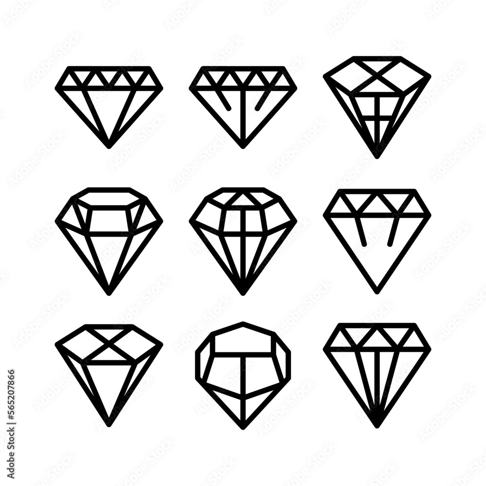 diamond icon or logo isolated sign symbol vector illustration - high quality black style vector icons diamond icon or logo isolated sign symbol vector illustration - high quality black style vector icons