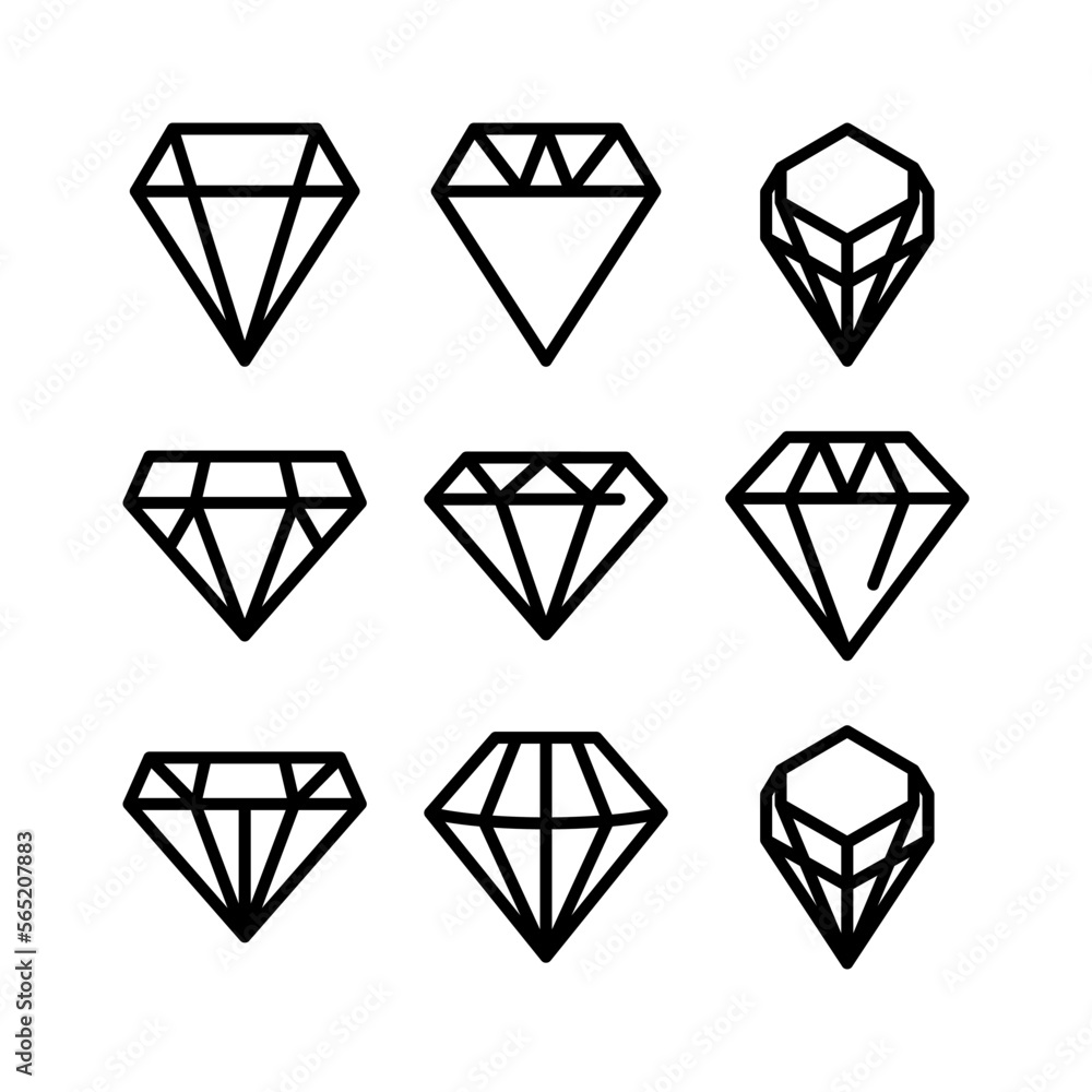 diamond icon or logo isolated sign symbol vector illustration - high quality black style vector icons diamond icon or logo isolated sign symbol vector illustration - high quality black style vector icons