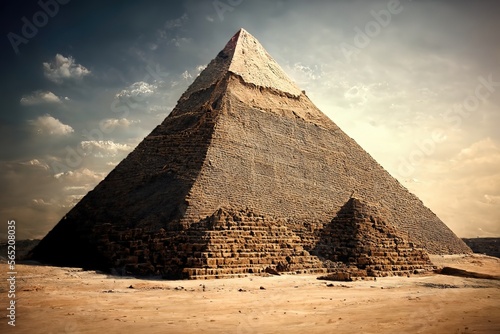 Pyramids of Anciant Age. Genarative AI