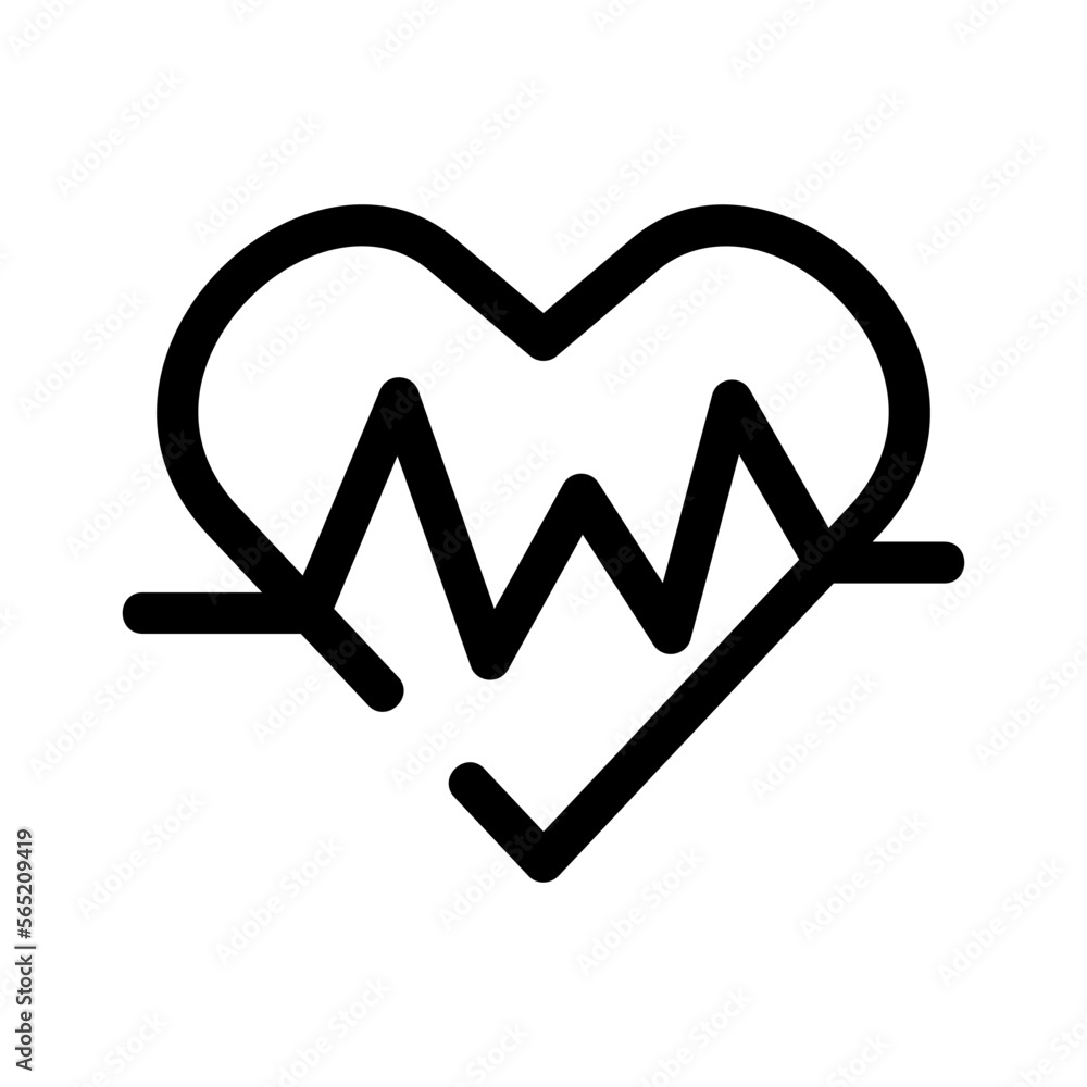 heart rate icon or logo isolated sign symbol vector illustration - high quality black style vector icons heart rate icon or logo isolated sign symbol vector illustration - high quality black style vector icons