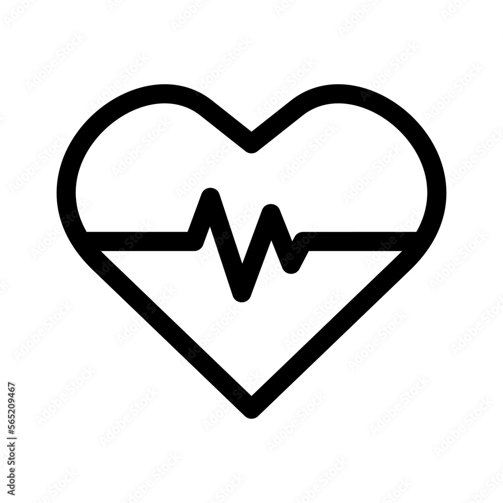 heart rate icon or logo isolated sign symbol vector illustration - high quality black style vector icons heart rate icon or logo isolated sign symbol vector illustration - high quality black style vector icons